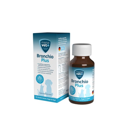 Marsavet 브론치오 플러스 방울 100 ml: 개와 고양이