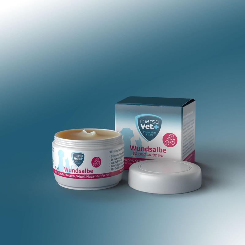 Marsavet Wundsalbe – Wundheilung Haustiere 30 ml